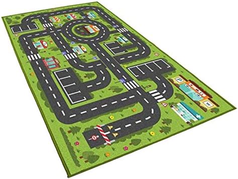 Alfombra De Juego Para Coche Alfombra De Carretera Para Ni Os