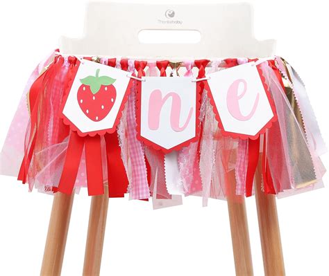 Amazon Strawberry Party Decorations For 1st Birthday Strawberry