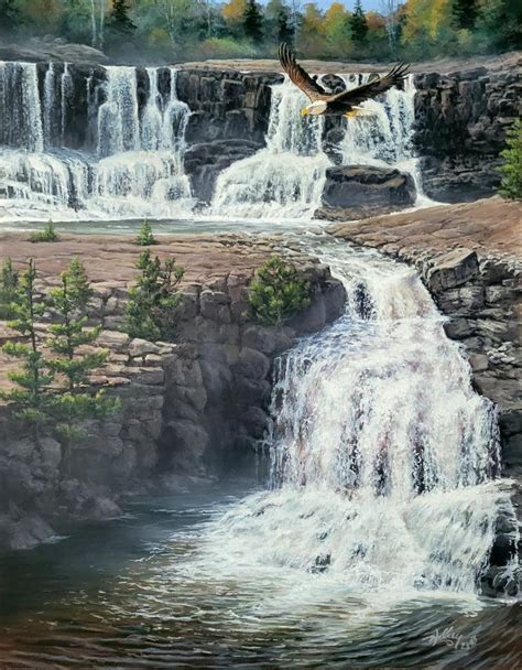 Upper Gooseberry Falls Welcome To Kelley Fine Art