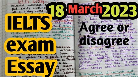 Agree Or Disagree Task 2 IELTS WRITING TASK 2 Agree Or Disagree Essay