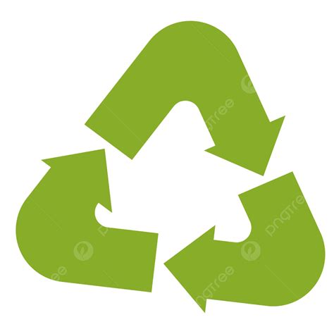 Recycling Symbol On Bin Clipart Transparent Background Symbol Recycle