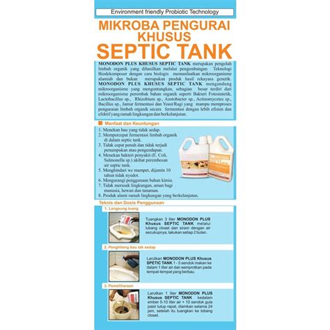 Jual Solusi WC Mampet Dan Cepat Penuh Monodon Plus Khusus Septic Tank