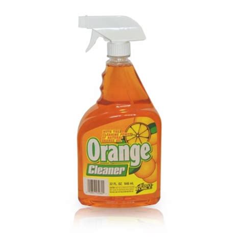 Basic Packaging 95080-4 PE 32 oz First Force Trigger Spray Orange ...