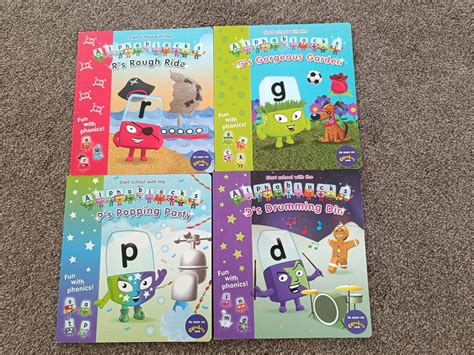 Alphablocks 4 Books Ebay