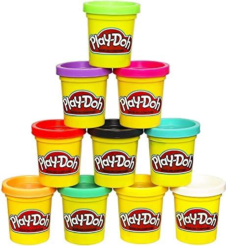 Hasbro Play Doh Bulk 12 Pack Of Non Toxic Modeling Compound 4 Ounce