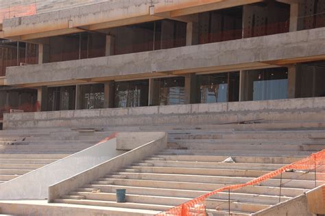 Camarotes da Arena Pantanal começam a receber acabamento globoesporte