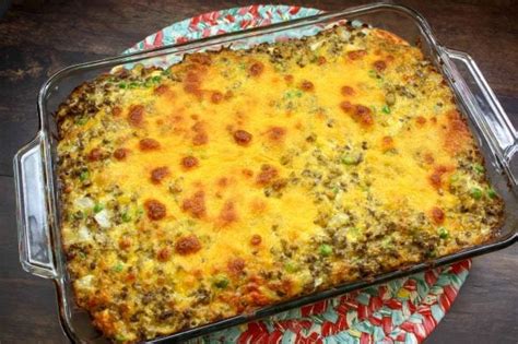 Jiffy Cornbread Casserole With Ground Beef Back To My Southern Roots