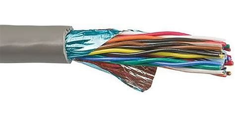 Alpha Wire 8 Pair Screened Twisted Pair Data Cable 022 Mm² 24 Awg