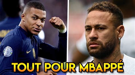 Le Psg Est Faible Devant Mbapp Le Psg Veut Sacrifier Neymar Pour