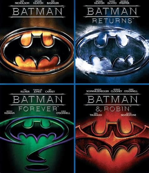 Original Batman Live Action Quadrology 4 films in continuty gothic vs neon » MiscRave