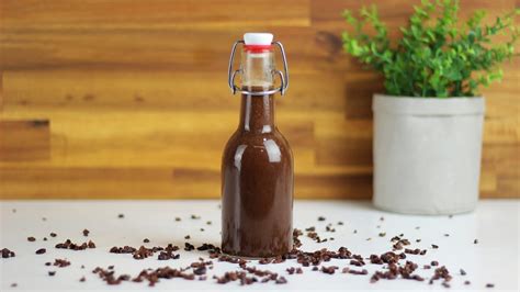 DIY CREME DE CACAO Delicious Rich Chocolate Liqueur YouTube