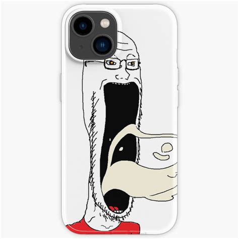 "SOYBOY WOJAK Meme" iPhone Case for Sale by shitpostanon | Redbubble