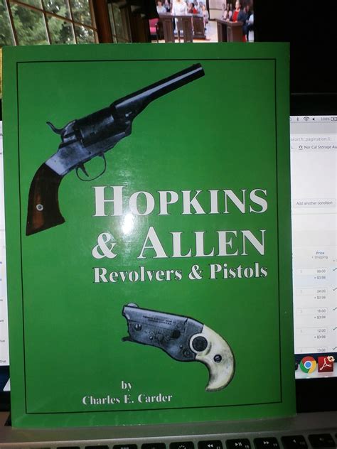 Revolvers And Pistols From Hopkins And Allen Mfg And Arms Companies Carder Charles E 9780963545152