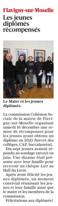 Revue De Presse Vie Pratique Mairie De Flavigny Sur Moselle