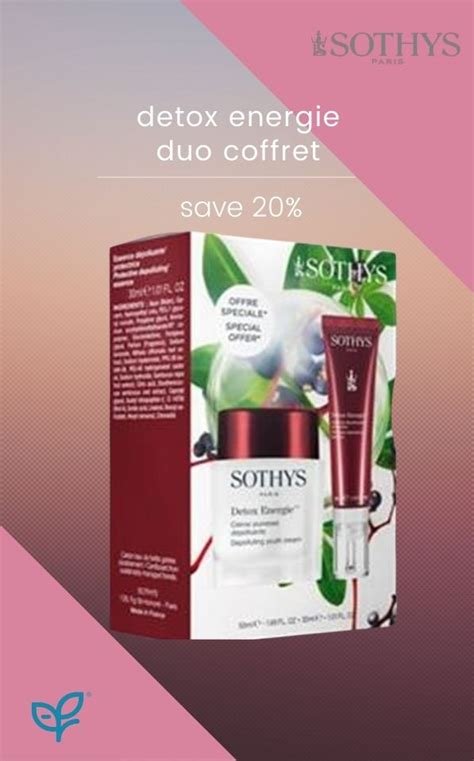 Sothys Detox Energie Duo Coffret Beauty Grace