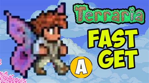 Terraria How To Get Butterfly Wings Easy Terraria How To Get Wings Easy Youtube