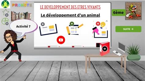 C1 Le développement des êtres vivants 6ème