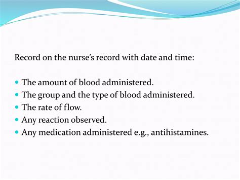 Blood Transfusions Ppt PPT