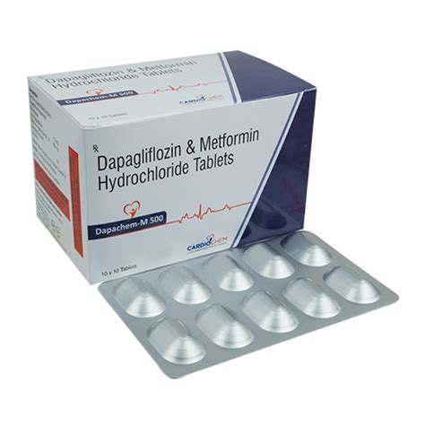 Dapagliflozin And Metformin Hydrochloride Tablets General Medicines at ...