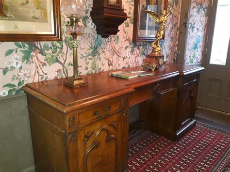 J Neale Co Victorian Gothic Credenza In Antique Sideboards