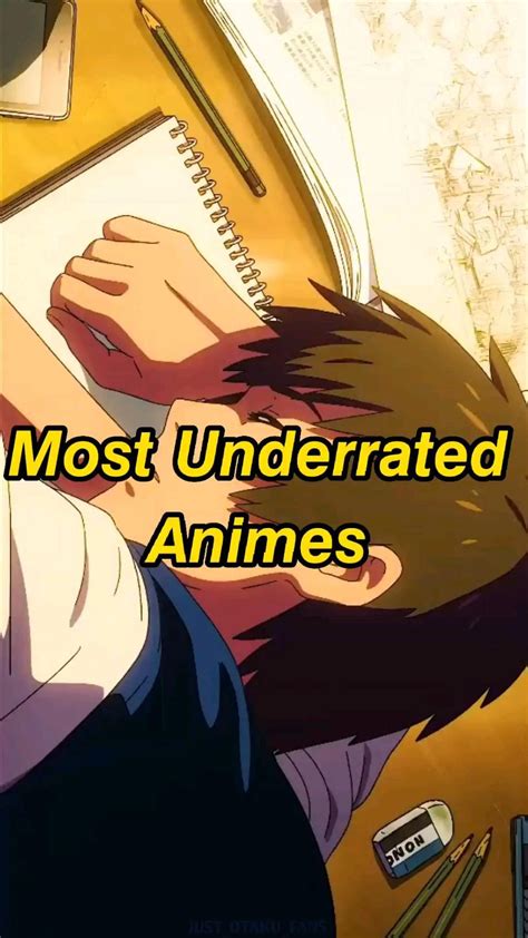 Most Underrated Animes Artofit