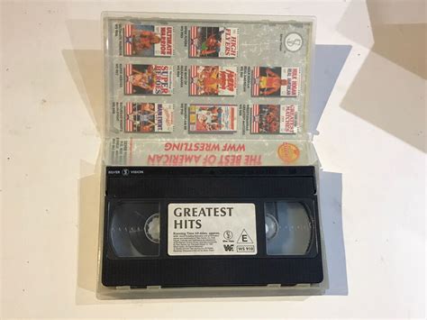 Wwf Greatest Hits Wwe Wrestling Video Vhs Pal Mr Perfect Hulk Hogan