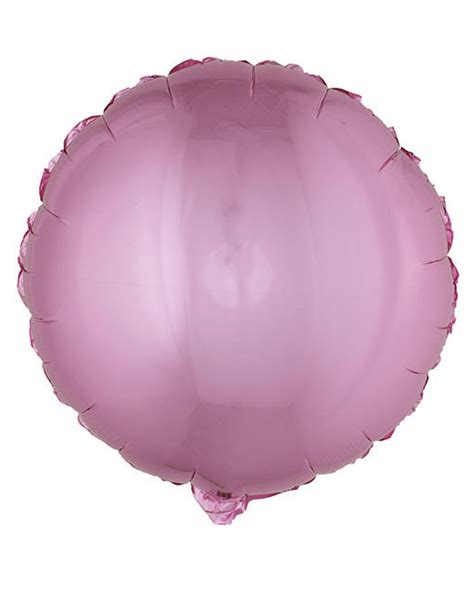 Ballon Aluminium Rond Rose 45 Cm Deguise Toi Achat De Decoration