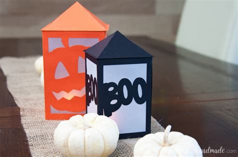 Diy Paper Halloween Lanterns • Crafting My Home