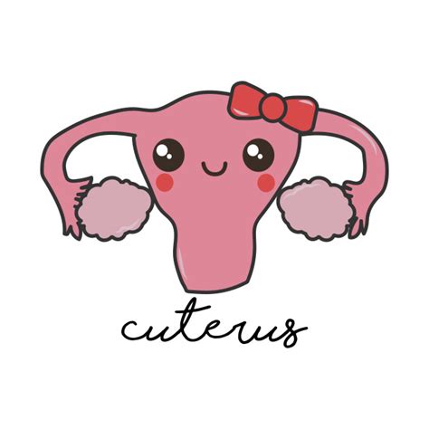 Cuterus - Uterus - T-Shirt | TeePublic