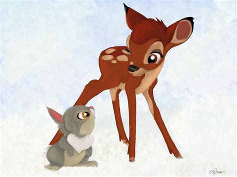 bambi  thumper  ilaraflow  deviantart