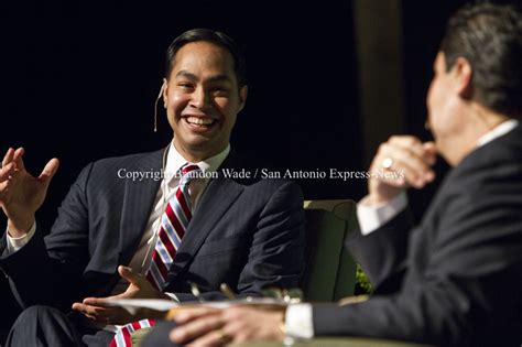 San Antonio Mayor Julian Castro speaks at the University of North Texas ...