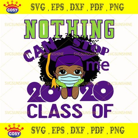 Nothing Can Stop Me Class Of Svg Peekaboo Girl Svg Black African