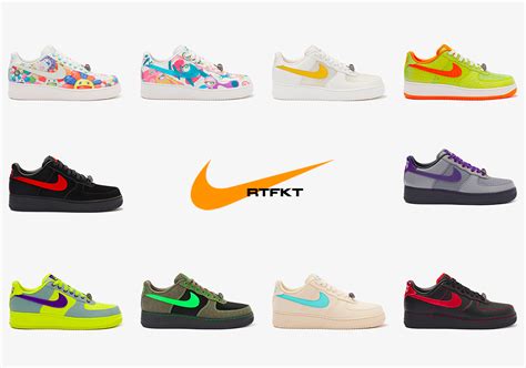 RTFKT Nike Air Force 1 Collection | SneakerNews.com