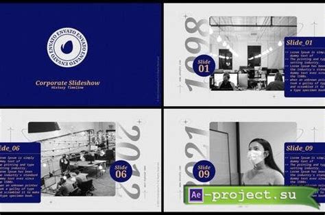 Videohive Corporate Slides History Timeline 39199719 Project