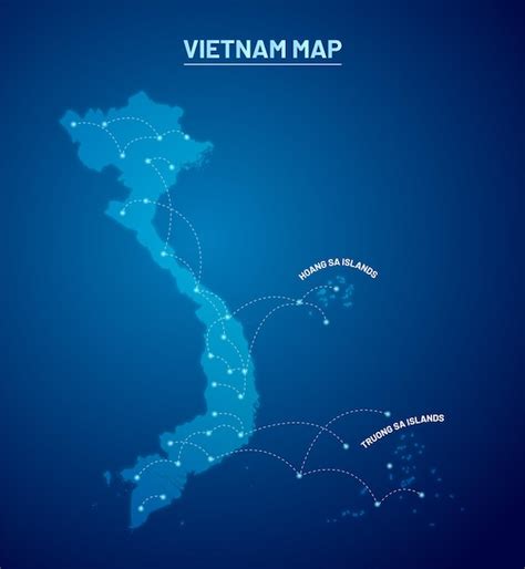 Vector Moderno Del Dise O Del Mapa De Vietnam Vector Premium