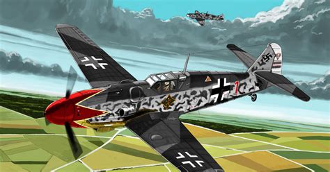 ミリタリー Bf109 渡辺 シンゴのイラスト Pixiv