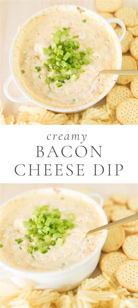 Bacon Cheese Dip Bacon Cheddar Cheese Dip Recipe Julie Blanner