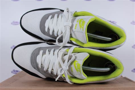 Nike Air Max 1 Essential White Volt In Stock At Outsole