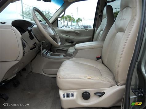 Medium Parchment Interior 2000 Ford Expedition Eddie Bauer Photo 45416536