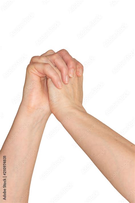 Interlaced Hands