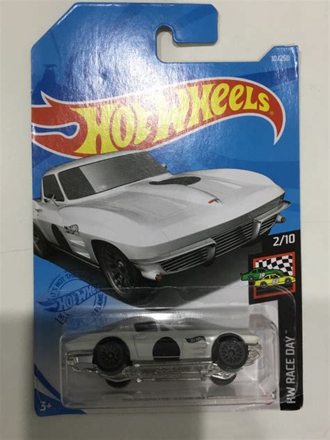 Hot Wheels 64 Corvette Sting Ray Hobbies Toys Toys Games On Carousell