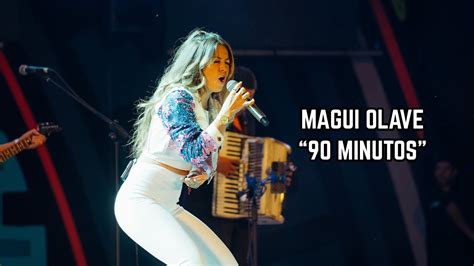 Magui Olave Minutos En Vivo Cosqu N Cuarteto Youtube