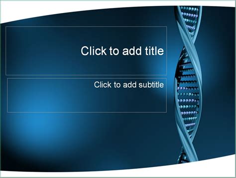 Dna Template Dna Powerpoint Template Template Haven