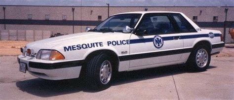 Ford Mustang Ssp Mesquite Police Fox Body Mustang Ford Mustang Police