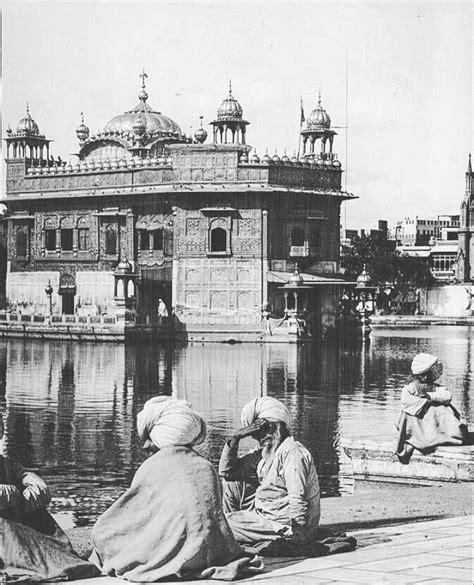 Golden Temple 1927 (Real Photo) : Sikh