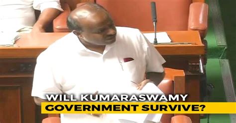 Bjp Seems To Be In Hurry Taunts Hd Kumaraswamy Over Trust Vote