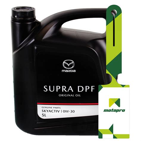 OE Mazda Original Oil Supra DPF 0W 30 5L Skyactiv D Olej Silnikowy Za