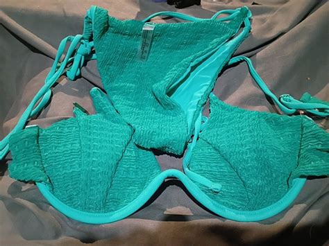 ZAFUL Womens High Cut Thong Bikini Set Swimsuits Cami String Sexy Bathing Suit EBay