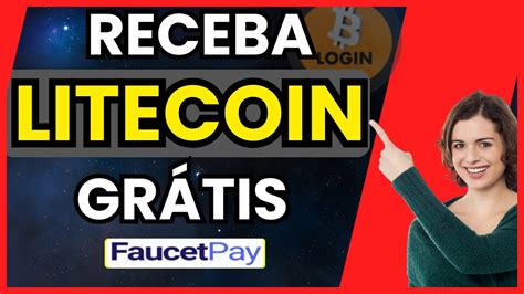 Free Ltc Litecoin Faucet Ganhe Litecoin Gr Tis Paga R Pido Via