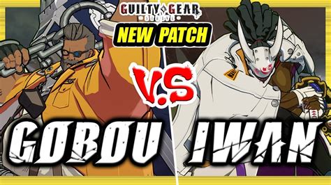 Ggst Gobou Goldlewis Vs Iwan Nagoriyuki Guilty Gear Strive